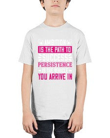 Ambition is the path to success persistence is the vehicle you arrive in Style 40# - nurse - Youth Tee Unisex