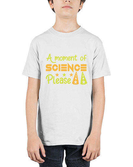 AmomentofSCIENCEpleaseScience tshirt design Sciencetshirtdesign 291# - general science - Youth Tee Unisex
