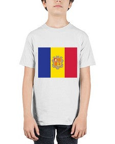 Andorra 325# - world flags - Youth Tee Unisex