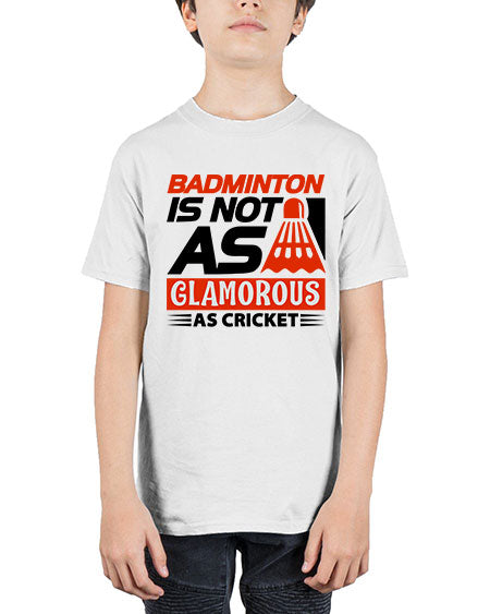 Badminton is not as 1451# - badminton - Youth Tee Unisex