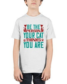 Be The Person Thinks You are Style 28# - cats - Youth Tee Unisex