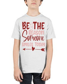 Be The Reason Someone Smiles Today Style 141# - motivation - Youth Tee Unisex
