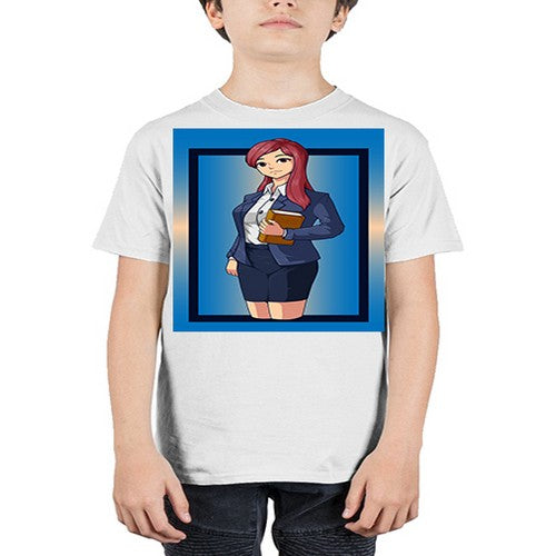 Beautiful teacher girl in teachers day 139# - anime - Youth Tee Unisex