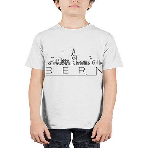 Bern Minimal Skyline 449# - cities - Youth Tee Unisex