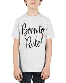 Born to Rule 28# - general school - Youth Tee Unisex