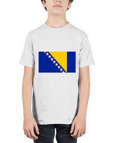 Bosnia and Herzegovina 476# - world flags - Youth Tee Unisex