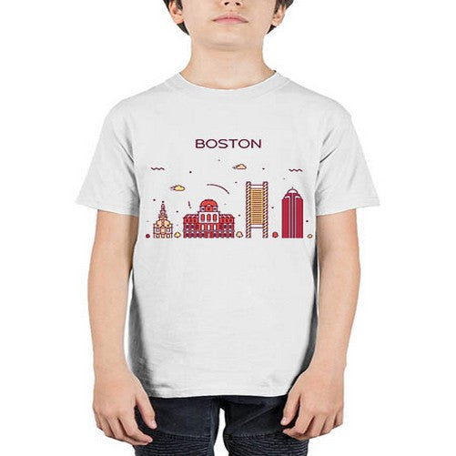 Boston 481# - cities - Youth Tee Unisex
