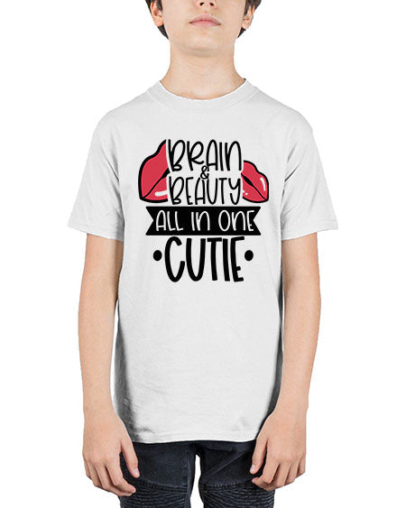 Brain Beauty All In One Cutie Style 127# - beauty - fashion - Youth Tee Unisex