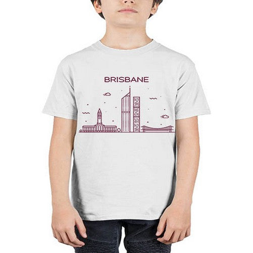 Brisbane 494# - cities - Youth Tee Unisex