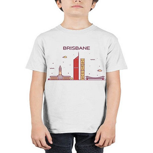 Brisbane 496# - cities - Youth Tee Unisex