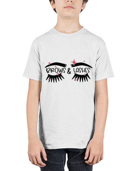 Brows Lashes Style 123# - beauty - fashion - Youth Tee Unisex