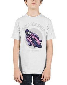 Build for speed 12# - motorcycle - Youth Tee Unisex