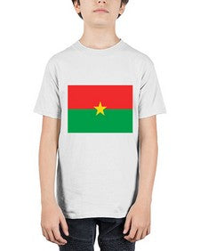 Burkina Faso 522# - world flags - Youth Tee Unisex