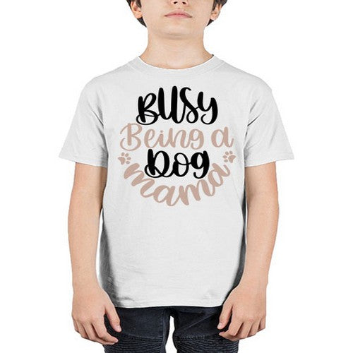 Busy Being A Dog Style 32# - dogs - Youth Tee Unisex