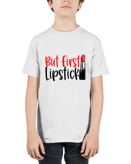 But First Lipstick Style 246# - beauty - fashion - Youth Tee Unisex