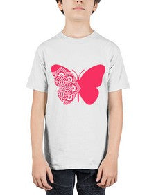 ButterflyMandala 292# - mandala - Youth Tee Unisex