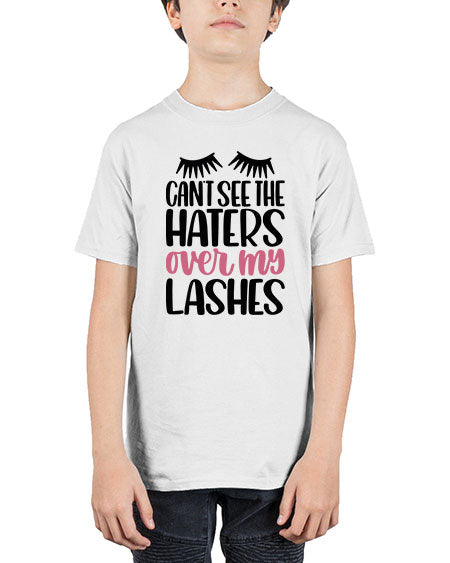 Can∩t See The Haters Over My Lashes Style 112# - beauty - fashion - Youth Tee Unisex