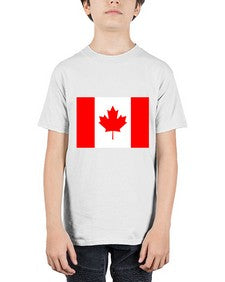 Canada 540# - world flags - Youth Tee Unisex