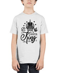 Cancer king 158# - cancer - Youth Tee Unisex