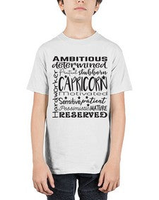 Capricorn 566# - capricorn - Youth Tee Unisex