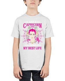 Capricorn chick 193# - capricorn - Youth Tee Unisex