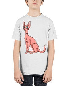 Cat 33# - cartoon animals - Youth Tee Unisex