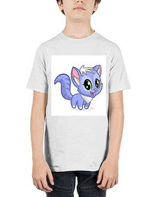 Cat 70# - cartoon animals - Youth Tee Unisex