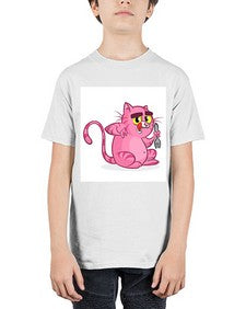 Cat 71# - cartoon animals - Youth Tee Unisex
