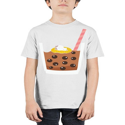 Cat Boba Tea Anime Kawaii Anime 224# - anime - Youth Tee Unisex