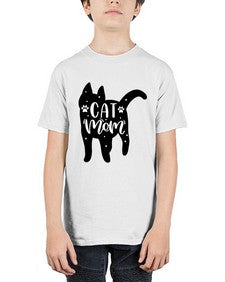Cat Mom Style 86# - cats - Youth Tee Unisex