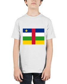 Central African Republic 551# - world flags - Youth Tee Unisex