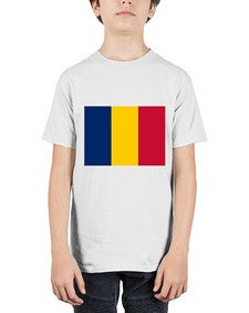 Chad 552# - world flags - Youth Tee Unisex