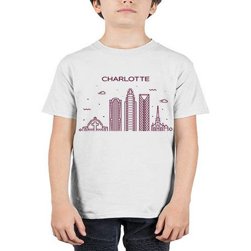 CharlotteNC 558# - cities - Youth Tee Unisex