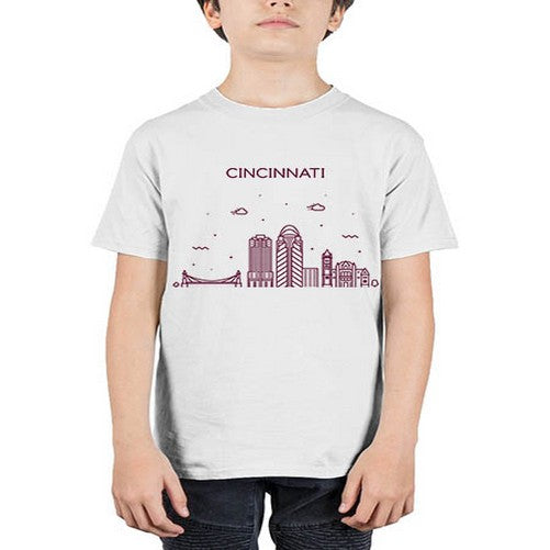 CincinnatiOH 588# - cities - Youth Tee Unisex