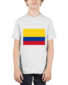 Colombia 596# - world flags - Youth Tee Unisex