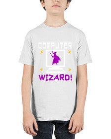 Computer wizard 52# - computer - Youth Tee Unisex