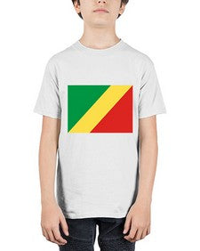 Congo Republic of the 614# - world flags - Youth Tee Unisex
