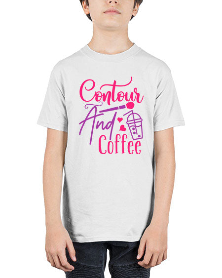 Contour And Coffee Style 243# - beauty - fashion - Youth Tee Unisex