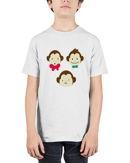 Cute_little_monkeys_5425 - monkey - Youth Tee Unisex