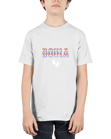 Cutedoulalifefloralaccentgiftideadoulatotebag690# - doubla - Youth Tee Unisex