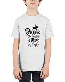 Dance is music made visible 99# - ballet - Youth Tee Unisex