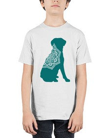 DogMandala 381# - mandala - Youth Tee Unisex