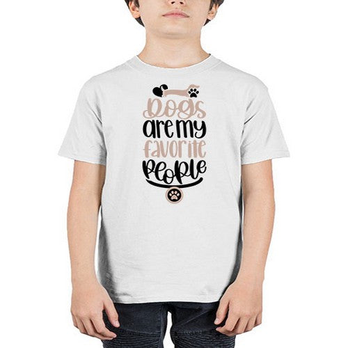 Dogs Are My Favorite People Style 23# - dogs - Youth Tee Unisex