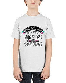 Dont Mess With Me I Get Paid To Stab People Style Style 722# - nurse - Youth Tee Unisex