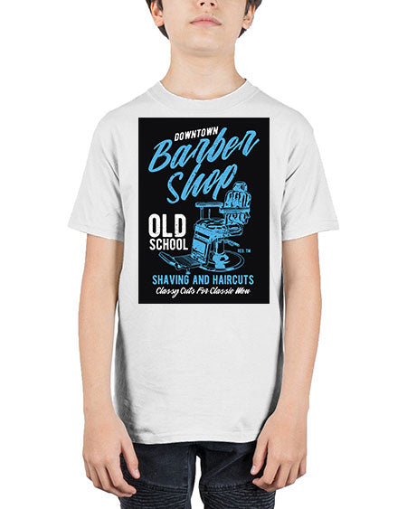 Downtown Barbershop CS729# - barber - Youth Tee Unisex