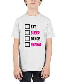 Eat sleep dance repeat 120# - ballet - Youth Tee Unisex