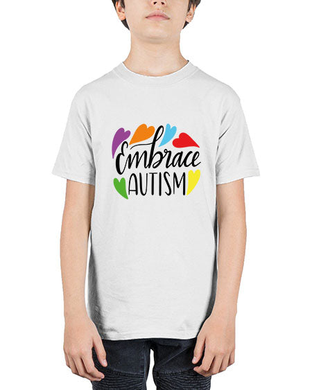 Embrace autism 485# - autism - Youth Tee Unisex