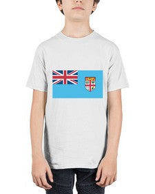Fiji 721# - world flags - Youth Tee Unisex