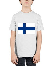 Finland 722# - world flags - Youth Tee Unisex