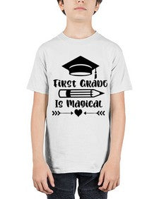 First Grade Is Magical 141# - first grade - Youth Tee Unisex